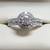 1.25 CtTW 14k White Gold 💎 DIAMOND ENGAGEMENT RING 💍 1 thumbnail
