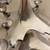 Vintage 26"X14.5" Silver Christmas Tree Candelabria 12-Candle Holder 5 thumbnail