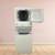 GE - 2.3 cu. ft. Washer 4.4 cu. ft. Gas Dryer Combo in White 2 thumbnail
