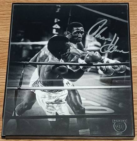AUTO! TOMMY "The Hitman" HEARNS The Champ Boxing HOF Panini SO COOL! 1