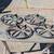 Set of 4 vintage cast iron stove top burner rings 2 thumbnail