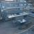 60"W SS Commercial Kitchen Prep Utility Sink SS Shelving Used 1 thumbnail