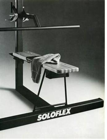 Soloflex exercise machine with Leg attachment 1