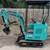Gas Micro Excavator - 2K LBS - 15-20HP - Hydraulic Thumb - NEW 1 thumbnail