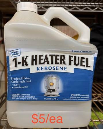1-k heater fuel, 1 gal (8) 1