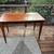 Beautiful solid wood desk with pull out keyboard tray 2 thumbnail