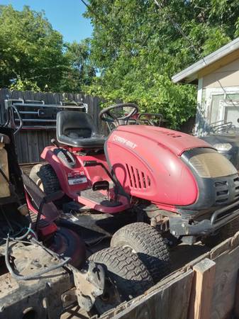 46" riding mower 1