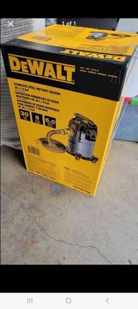 dewalt stainless steel wet dry vacuum 1