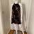 COPPER AND BLACK DRESS Size Small 2 thumbnail