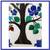 Pietra Dura Marble Inlay Panel Of "tree Of Life", Framed 9 thumbnail