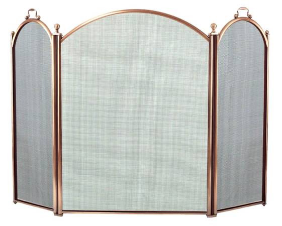 Brass Fireplace Screen 1