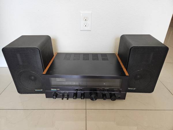 Quadraflex Reference 240R stereo receiver with Reference 206L Speakers 1