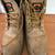 Boots Men's Size 8 1/2 HY-TEST -STEEL TOE Suede w/Leather Cuff 1 thumbnail