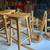 Wooden stools- set of 5 2 thumbnail