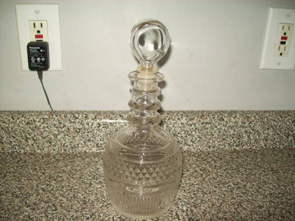 Tiffany & Co designed Seagram's Decanter 1