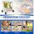 Folding Shopping Cart Utility Trolley Portable for Grocery Travel 5 thumbnail