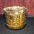 Vintage Amber Glass Hanging Planter - Appx 4in Tall 1 thumbnail