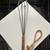 VINTAGE Kitchen Wisk Wood Handle 1 thumbnail