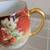 Antique M Z Austria Hand Painted Floral Design w/Gold Trim Cup 4 thumbnail