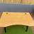 Modern Bamboo Desk with Cable Ports – Sturdy Metal Legs 3 thumbnail