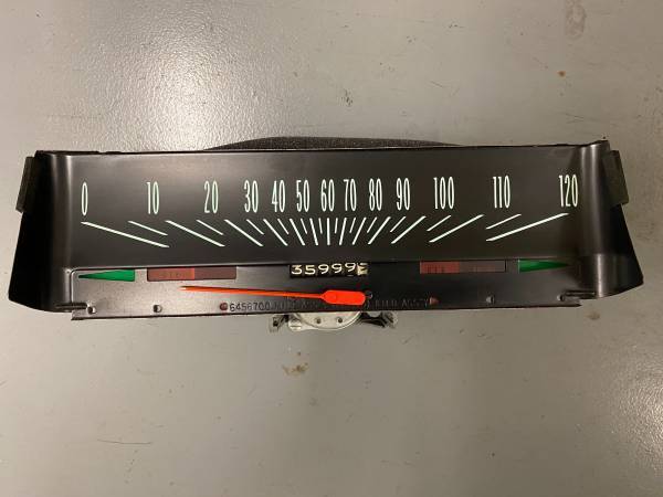 1966 Nova OEM Speedometer 1
