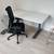 Haworth Steelcase Electric Height Adjustable Desk 60x30 White 1 thumbnail