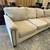 *Free Delivery* Beige Three Piece Sectional Ashley Nailhead 2 thumbnail