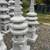 Japanese carved granite stone Zen pagoda temple garden statue 60" tall 1 thumbnail