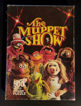The Muppet Show 500 Pieces Jigsaw Puzzle 1977 Vintage by Hope 1