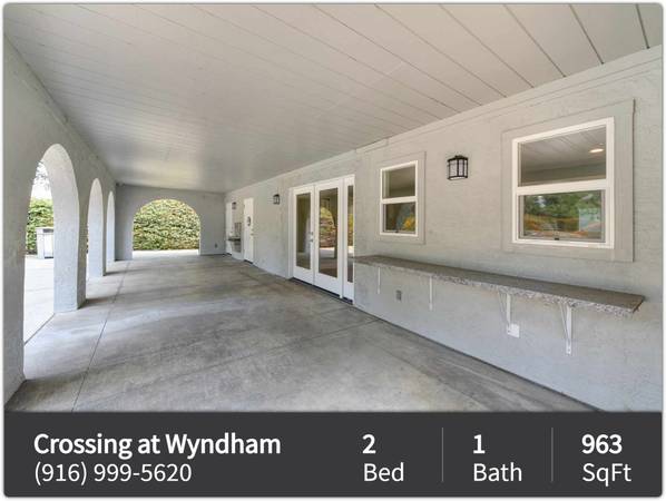 $1,860 / 2br - 963ft2 - 963 Sq Ft 2 Bed / 1 Bath! Our gorgeous views won't disappoint! (Sacramento - North Laguna)64044025702401120