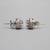 18K White Gold Moissanite & Diamond Stud Earrings (2.00 CTW& 0.80 CTW) 2 thumbnail
