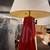 Red Porcelain Clover Lamp AD.132 2 thumbnail