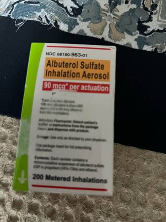 Albuterol inhaler for sale 1
