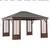 GAZEBO - NEW IN BOXES  SUNJOY 13' x 15' Wilmington Aluminum 5 thumbnail