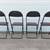 4 Vintage Metal Folding Chairs 4 thumbnail