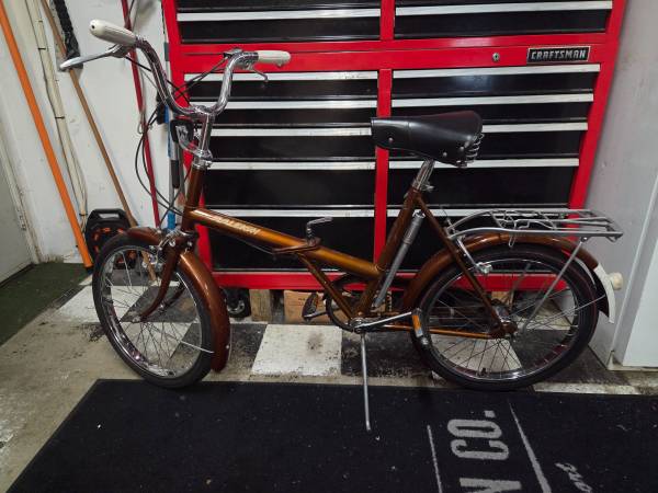Vintage Raleigh Folder Folding Bike Bicycle 1