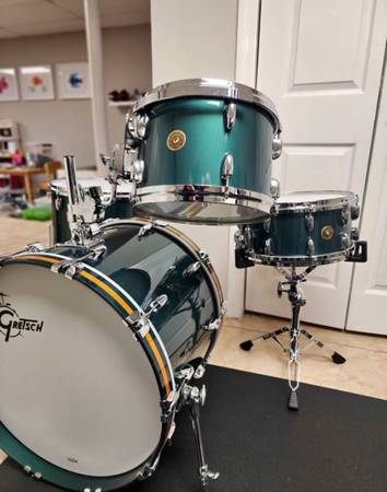 Gretsch USA Custom 3pc Cadillac Green 1
