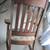 Mission Oak 1/4 Sawn Vintage Rocking Chair Refurbished 4 thumbnail
