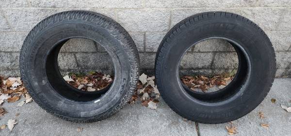 Two (2) Michelin Tires 275 65 18 1