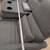 Small Gray Manual Reclining Sofa /Couch with Drop Down Console and Storage Drawe 7 thumbnail