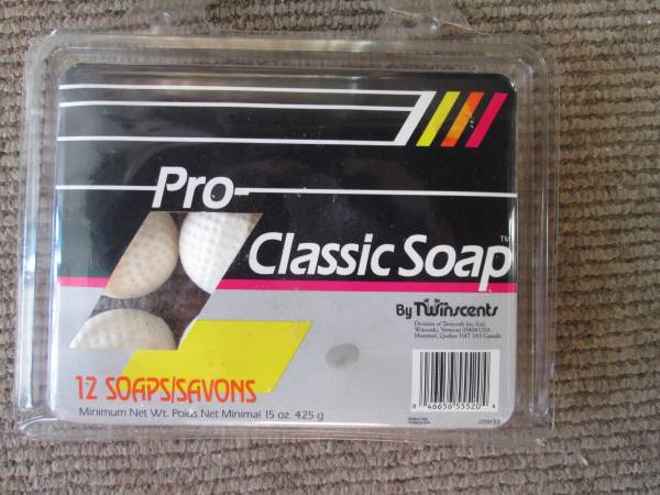 12 Soaps shaped like Golf Balls 1