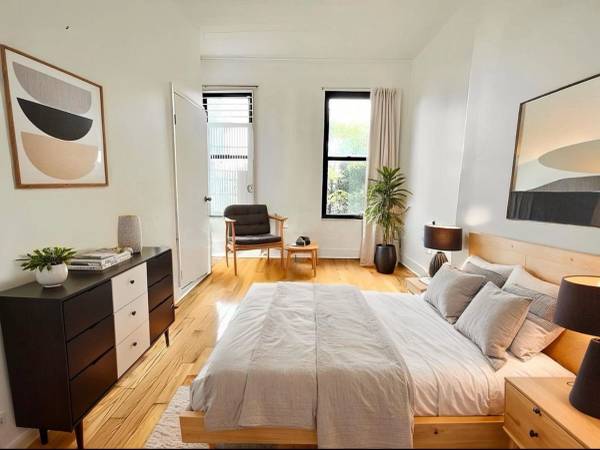 $3,200 / 2br - 🎊 Renovated 2 bed 2 bath apt on Menahan st. Rooms are on opposite ends (Bushwick)63816703036163120