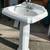 Pedestal bathroom sink, classic design 2 thumbnail