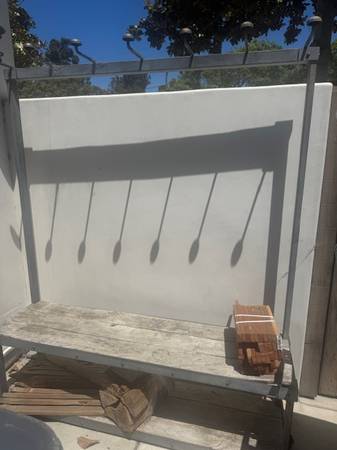 Steel coat hanger 1