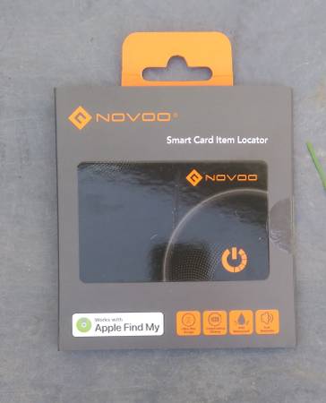 (2) Novoo Smart Bluetooth Wallet Tracker Card,  iOS Only 1