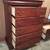5 drawer dresser & 2 drawer night stand- cherry finish-solid wood 14 thumbnail