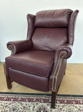 Lane Leather Recliner 1