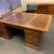 Used Desk Credenza Set - Classic Leather Inlay top 1 thumbnail