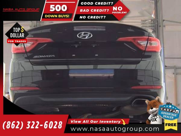 2017 Hyundai Sonata 24L 24 L 24-L PZEV - $6,200 (The price in this ad is the downpayment)63473249427585124
