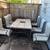 Outside Patio Table and Six Matching Chairs 5 thumbnail